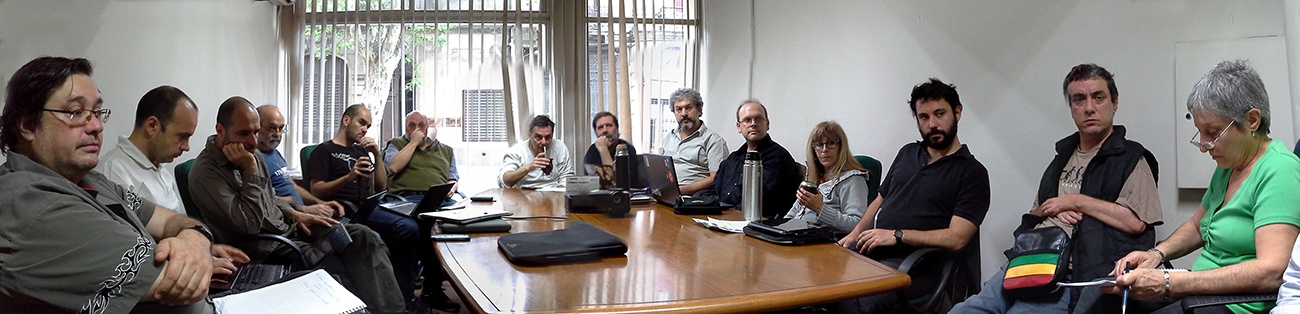 Foto de la primer reunión del Grupo - Créditos Fedaro